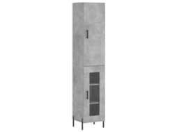Highboard, Highboards Vidaxl Cinzeto Madeira Processada (n/a)