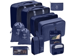 Conjunto de Bolsas Organizadoras para Viagem BRILVIBERA