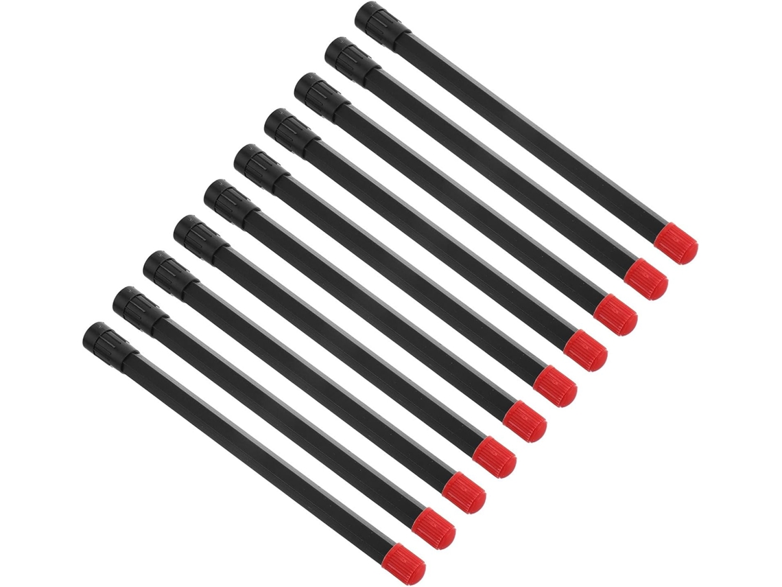 Extensões De Válvula De Pneu De Plástico Preto De 150 Mm