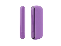 Capa Para Iqos Iluma Modelo De Abertura Lateral Adicionar Painéis Laterais 13x9.5x3cm Silicone Roxo Claro Fwinl