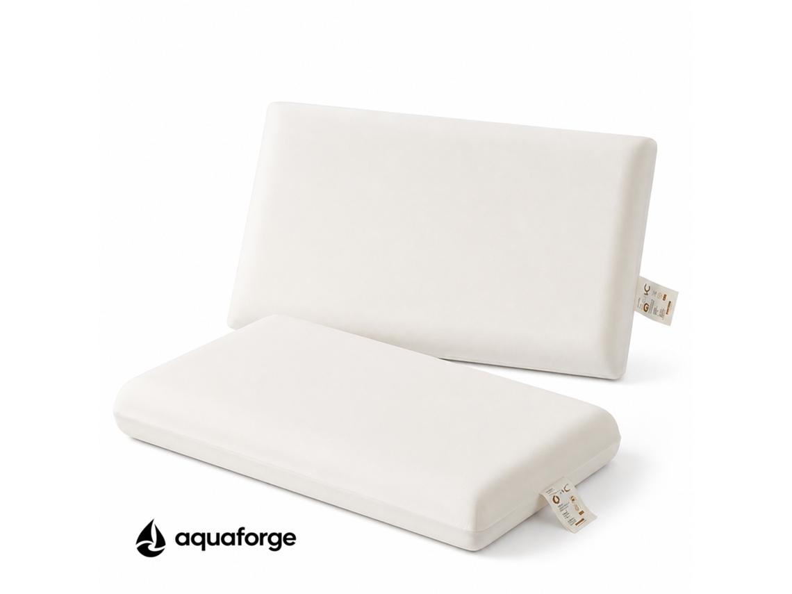 Almofada Cervical Ergonómica Espuma Viscoelástica 70 X 40 Cm