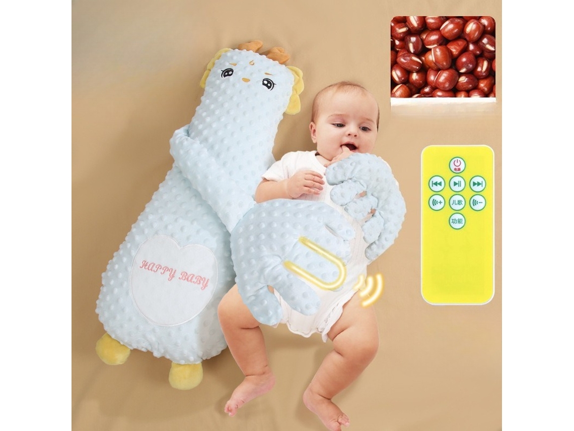 Almofada De Conforto Para O Sono Do Bebê, Almofada Com Controle Remoto Que Estimula A Palma Da Mão, Azul. Siurn