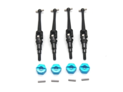 Eixo de Transmissão Reforçado em Metal Nº 6 para Peças de Automóvel Rc Mjx 14209 14210 16207 16208 16209 16210 H16 MDUG
