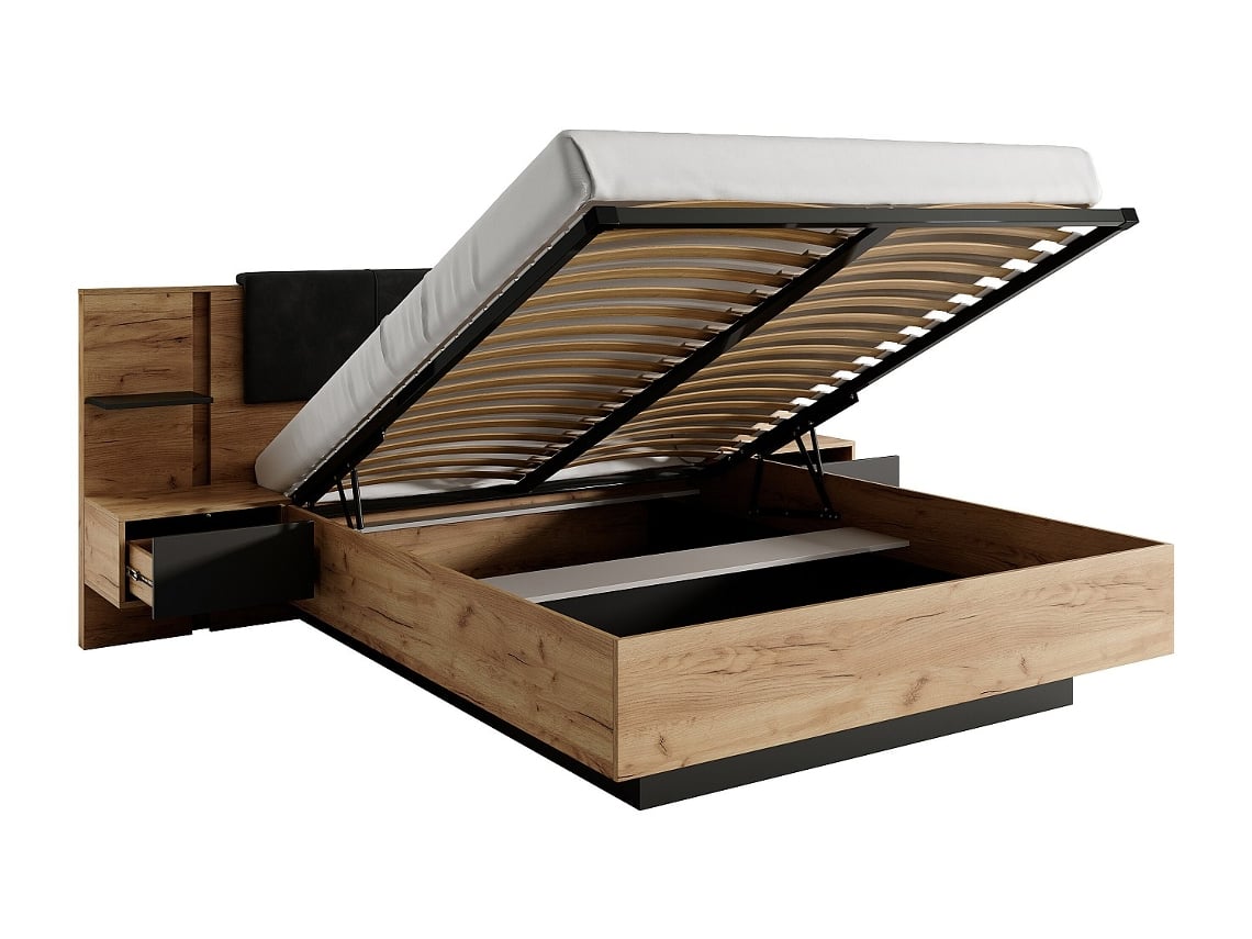 Cama Com Cofre Elynia
