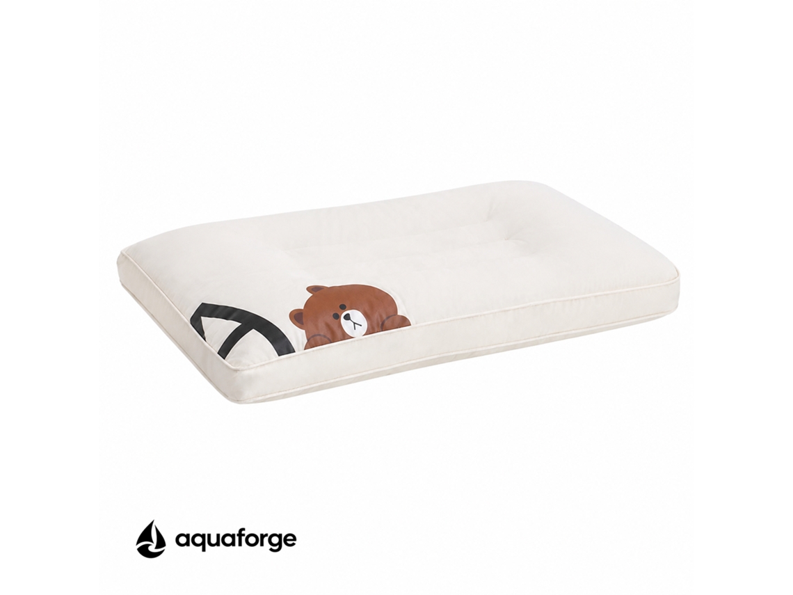 Almofada Cervical Ergonómica Algodão 30 X 50 Cm