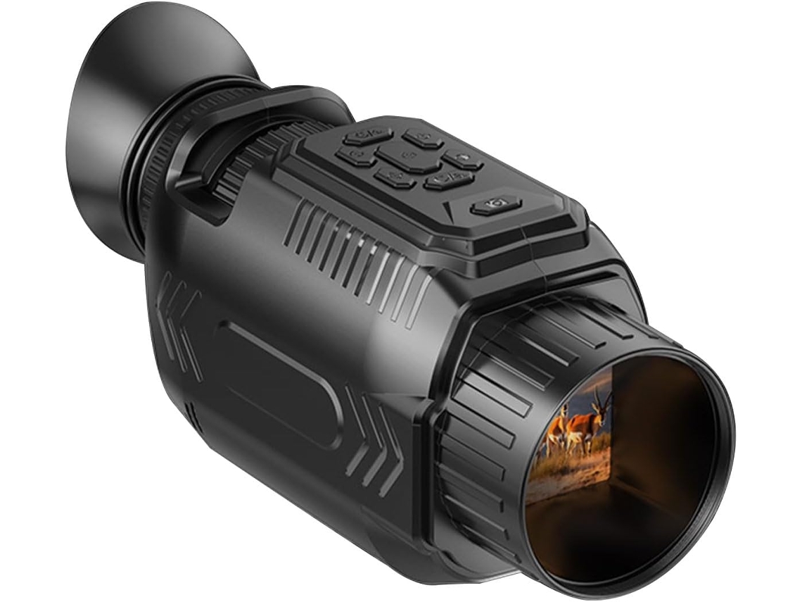 Dispositivo De Visão Noturna Infravermelha Hd Para Uso Externo, Câmera Binocular Colorida Para Baixa Luminosidade Com Gravação De Sons Animais