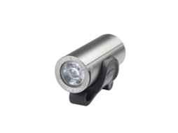 Rebe-luz Dianteira De Bicicleta Impermeável Recarregável Usb 300 Lúmenes Super Brilhante Para Mtb E Bicicletas De Estrada (prata)