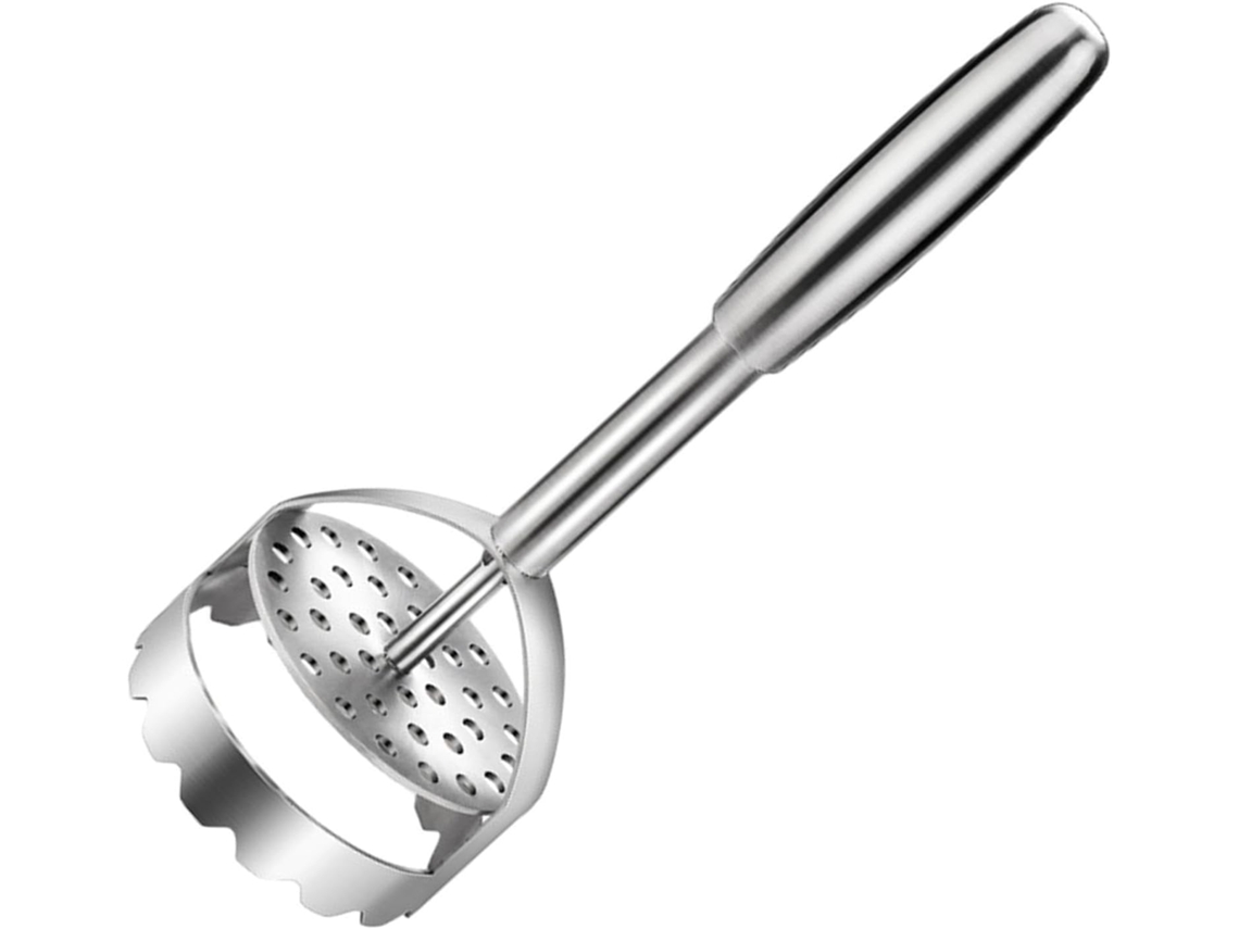 Amassador De Batatas – Resistente, Feito Aço, Resistente À Abrasão.