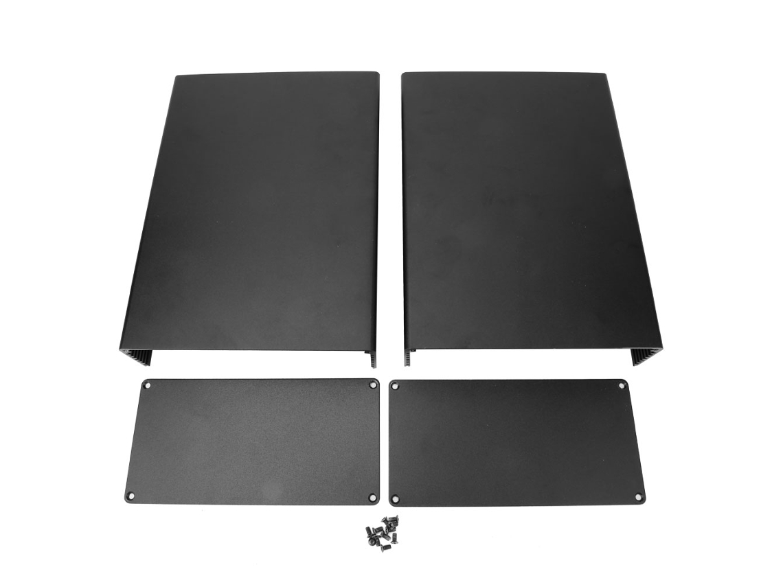 Caixa de Enfriamento de Alumínio Divisível para Placa de Circuito GPRS 80x160x220mm