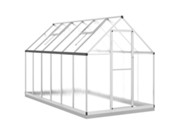 Greenhouse, Greenhouses Vidaxl Prateado Alumínio (334 X 169 X 202 Cm)