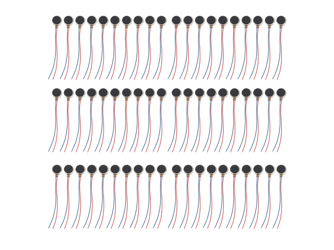 30pcs Motor de Vibração Plano para Celulares e Tablets