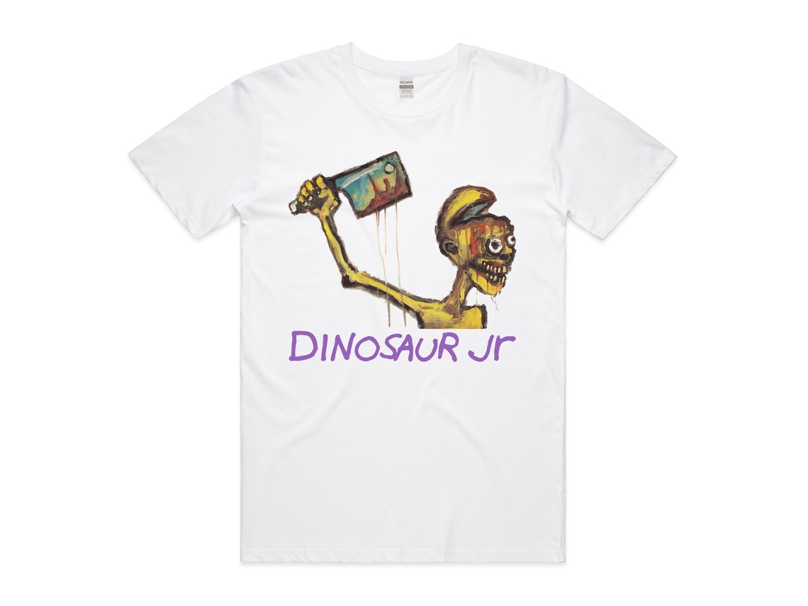Camiseta Dinosaur Jr. Start Choppin ROCKINSTONE Unissex Adulto Mais Vendidas Tamanho: M
