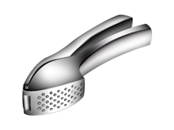 Espremedor de Alho Nova Line, inox, profissional, fácil de apertar e limpar | S/MARCA