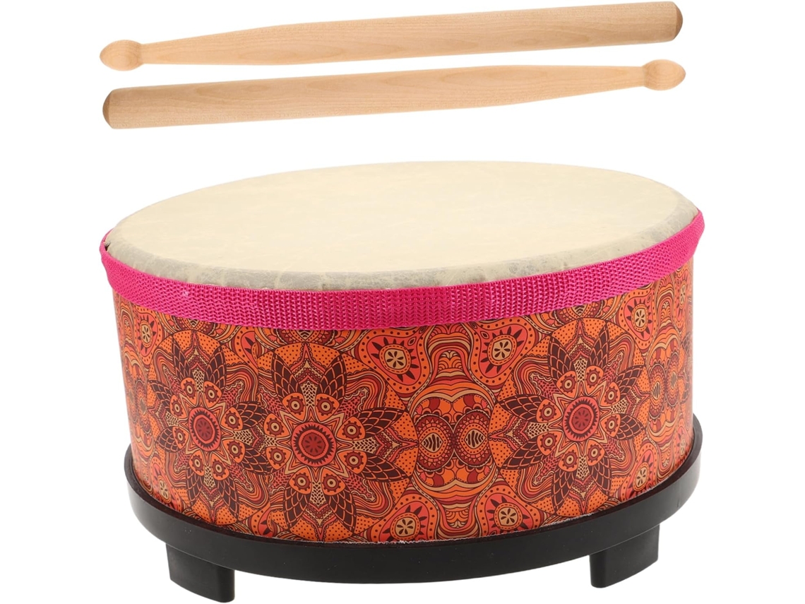 Instrumento De Percussão De Madeira De 25 Cm (10 Polegadas) Estilo Bumbo.