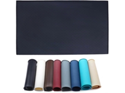 Tapete para Tigela de Comida para Animais de Estimação, 48cm X 30cm, Grande, Impermeável e Antiderrapante, Preto AQUAFORGE
