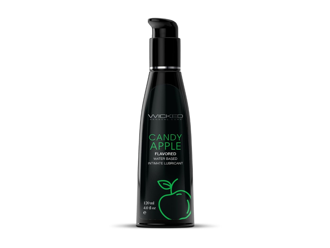 Lubrificante à Base de Água Aqua Candy Apple 120 ml WICKED