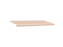 Toldo Retrátil Multicolor 600 × 300 Cm Tecido MAISON EXCLUSIVE