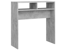 Console Table, Console Tables Vidaxl Cinzeto Madeira Processada (n/a)