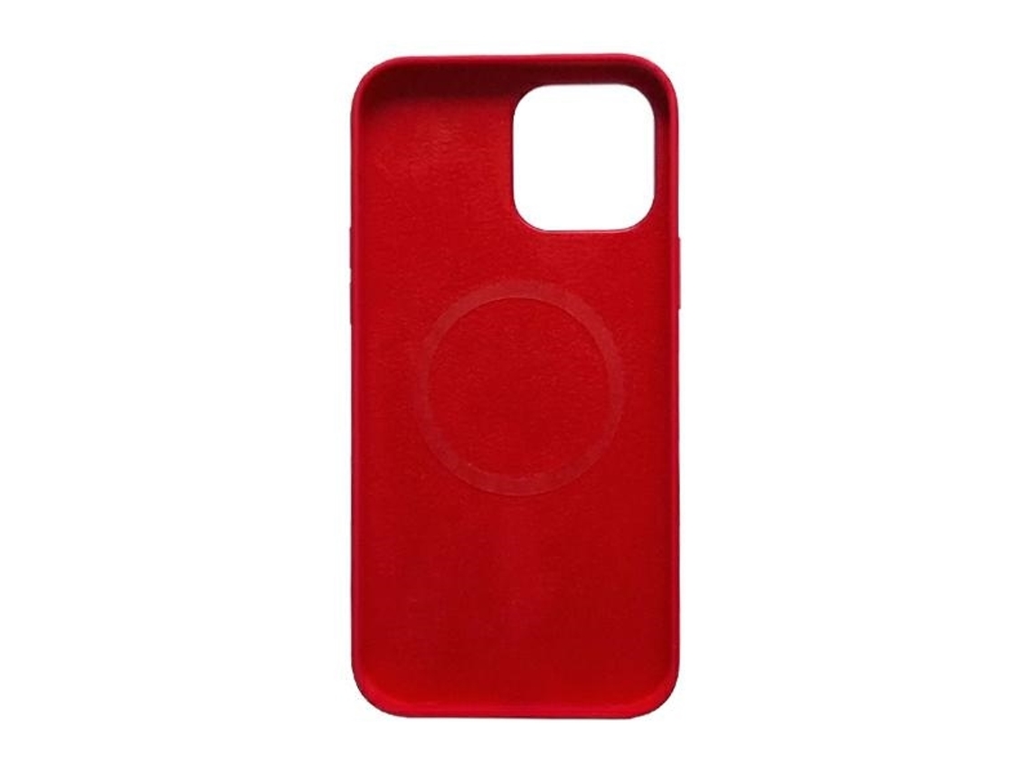 Capa Magsafe para iPhone 14 Pro MERCURY Silicone Vermelho