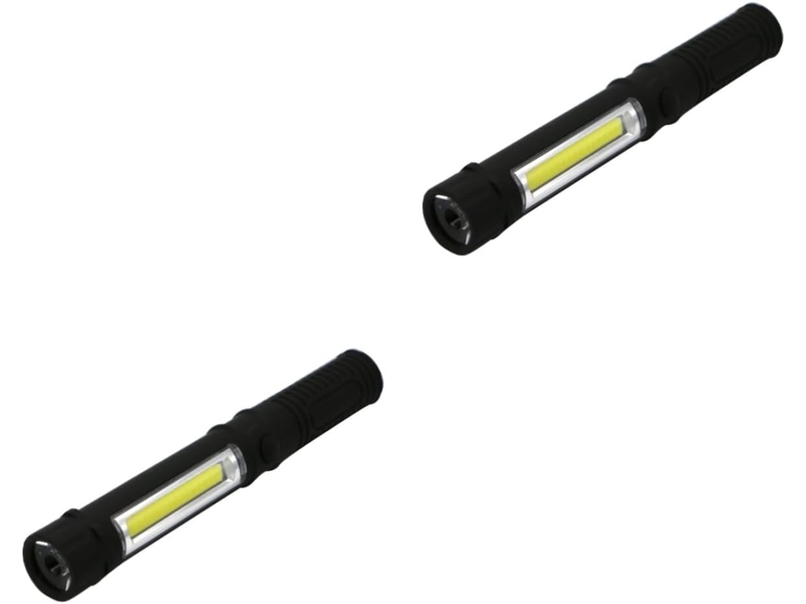 Conjunto De 2 Lanternas Led Com Base De Clipe, Multiuso Para Eletrônicos.