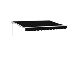Conjunto 1 Toldo Retrátil Vidaxl Branco Alumínio (3 X 2,5 M)