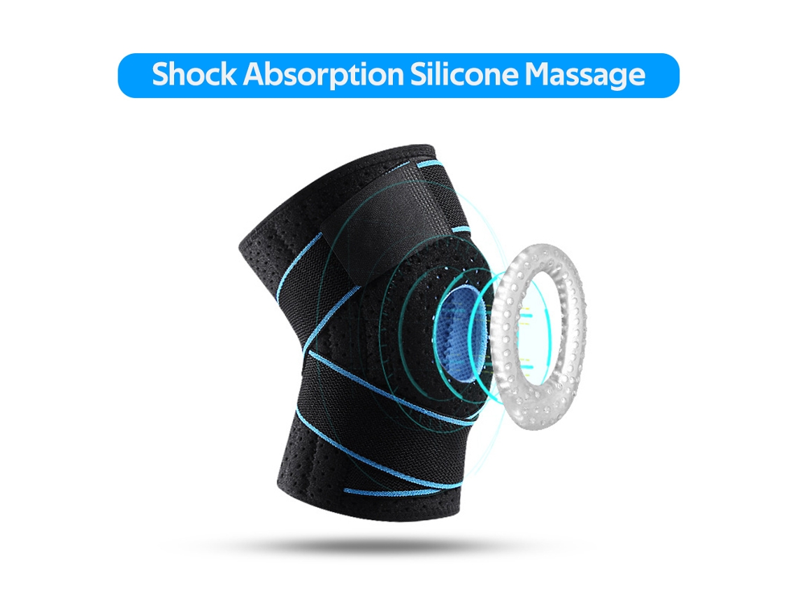 Yncm-torneira De Knee Com Apoio De Mola Neoprene E Silicone