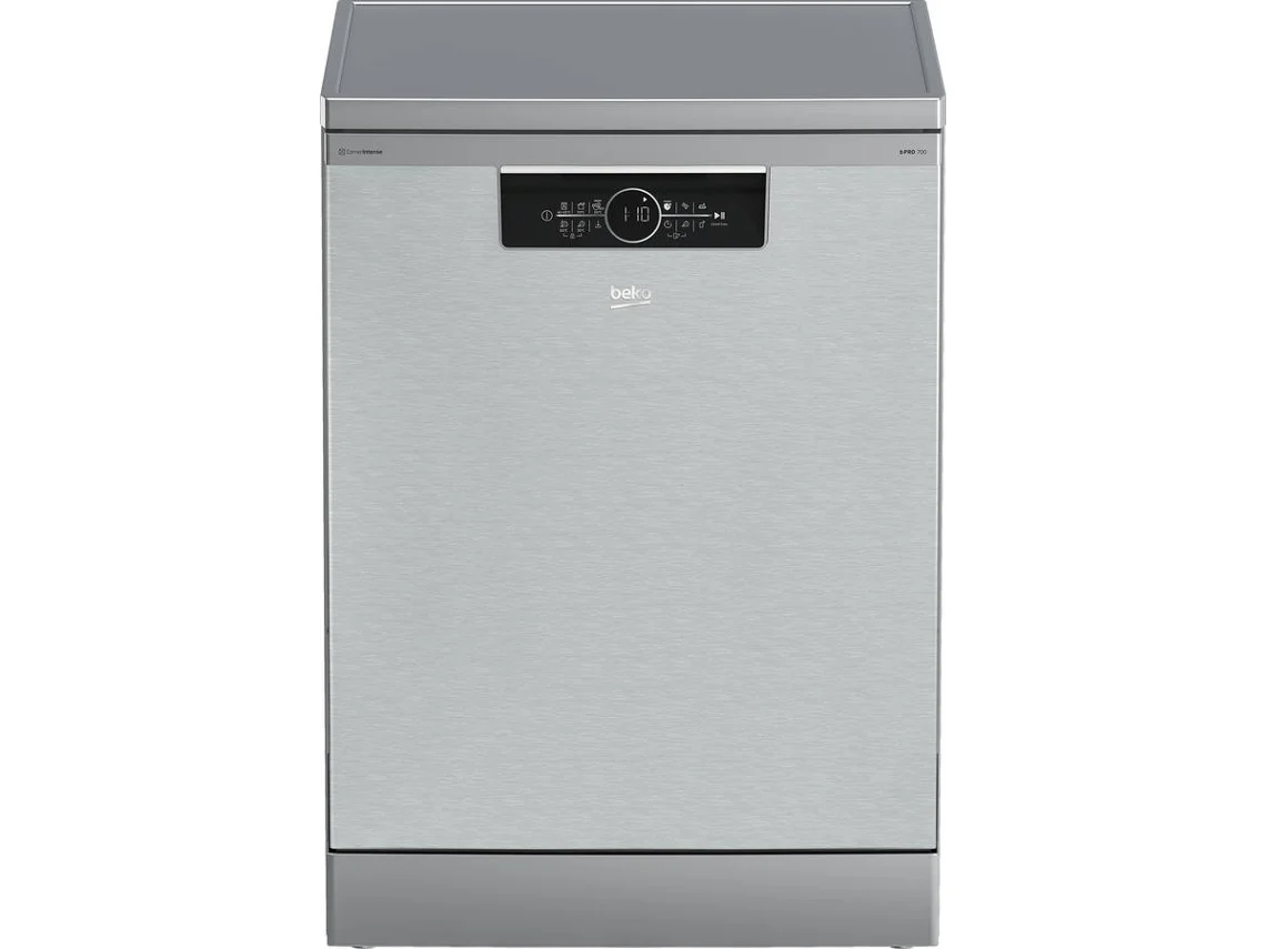 Máquina de Lavar Loiça BEKO CornerIntense HygieneShield BDFN36650XC (16 Conjuntos - 59.8 cm - Inox)