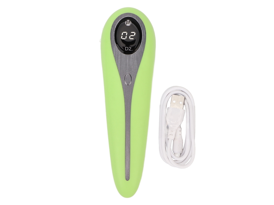 Lâmpada De Unhas Uv Gel Mini Portátil De 5w Secador Usb Com 3 Chips De Luz Para Cura Rápida Verde