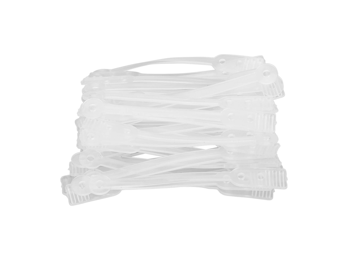 50pcs Elásticos Reutilizáveis De Silicone Resistente À Alta Temperatura Para Curlers De Cabelo Com Design Pendurável