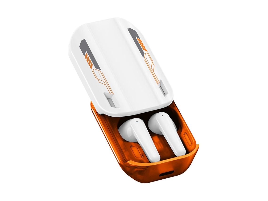 Fone De Ouvido Sem Fio Bluetooth, Bluetooth 5.3, Ipx7 À Prova Dágua, 25 Horas De Duração Da Bateria, Branco
