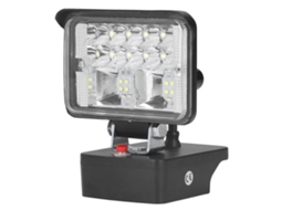 Luz de trabalho LED flood exterior brilhante segurança para Hitachi 18V iluminação ao ar livre