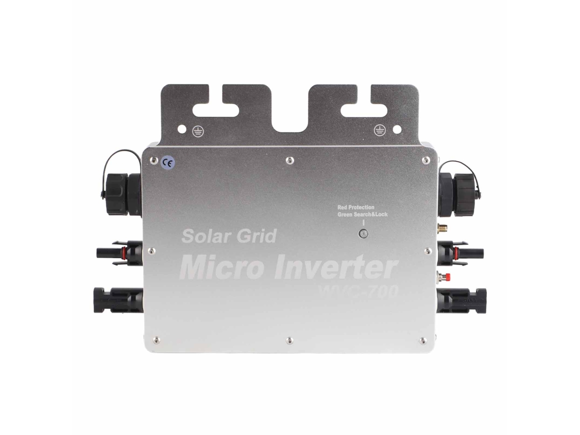 Laxiscreed Micro-inversor Solar 700w Conetado À Rede Com Wifi E Proteção Ip65