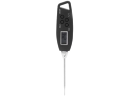 Termómetro Digital De Carne Lurelia De Leitura Rápida Para Cozinha E Churrasco, Impermeável Ipx5, Magnético, Preto