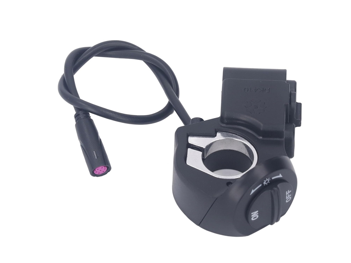 Demeras Interrupteur De Phare Scooter, Função Clignotant, Vélo Elétrico Autobloquant Sensible Para Montagne