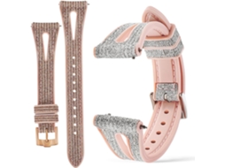 Conjunto De 2 Pulseiras Reposição Com Glitter Para Relógios