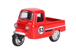 Mali brinquedo de Triciclo Carro de Liga Altamente Simulado Clássico com Função de Recuo