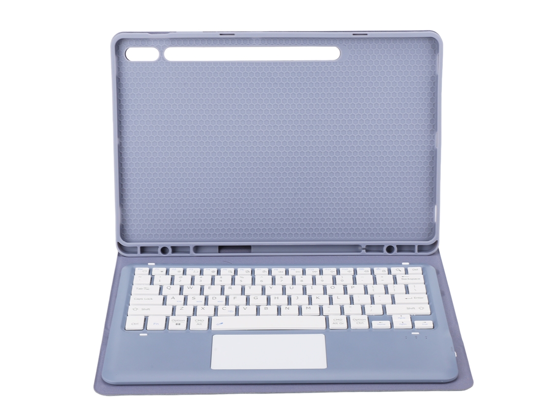 Caixa De Teclado Para Tablet De 12,4 Polegadas Com Touchpad E Slot Para Caneta Other