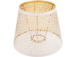 Luminária de Mesa Moderna E27 Branca e Dourada SFUSHOS