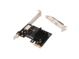 Aetheria placa de Rede Pcie 2.5gbps com Chip Rtl8125 Wake Up para Pc Desktop Gaming Ethernet