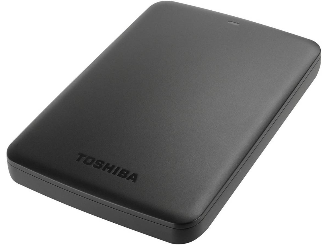 Disco HDD Externo TOSHIBA Canvio Basics (Preto - 1 TB - USB 3.0)