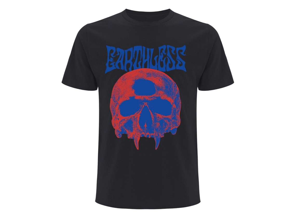 Camiseta Earthless Fangs ROCKINSTONE Unissex Adulto Mais Vendida Tamanho: GG