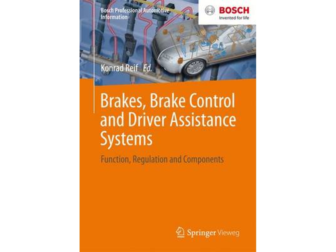 Livro Brakes, Brake Control and Driver Assistance Systems de Edited By Konrad Reif (Inglês)