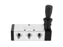 Válvula De Controlo Pneumática E Manual Laxiscreed Com 5 Ports E 2 Posições
