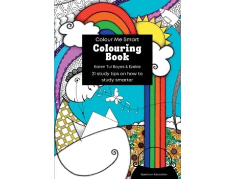 Livro Colour Me Smart Colouring Book de Karen Tui Boyes (Inglês)