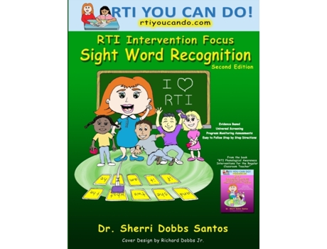 Livro RTI Intervention Focus: Sight Word Recognition Dr. Sherri Dobbs Santos (Inglês)