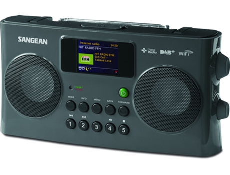 Rádio SANGEAN WFR-29C (Outlet Grade B - Digital - DAB+ / FM - Cinzento )