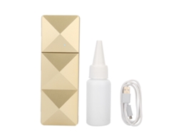Umidificador Portátil Usb Nano Handy Mist Spray para Hidratação Facial, Cor Dourada BRILVIBERA