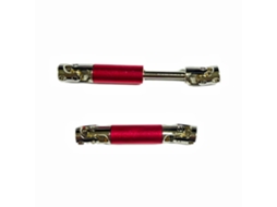 Veio Transmissão em Metal Automóvel Rc Rock Crawler Ldrc 18401 18499 1/18, Vermelho, 2 Unid. Acessórios Substituição Veículos e Modelos. MDUG