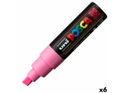 Marcadores POSCA Pc-8K Cor de Rosa 6 Unidades
