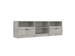 Tv Cabinet, Tv Cabinets Vidaxl Cinzeto Madeira Processada (n/a)
